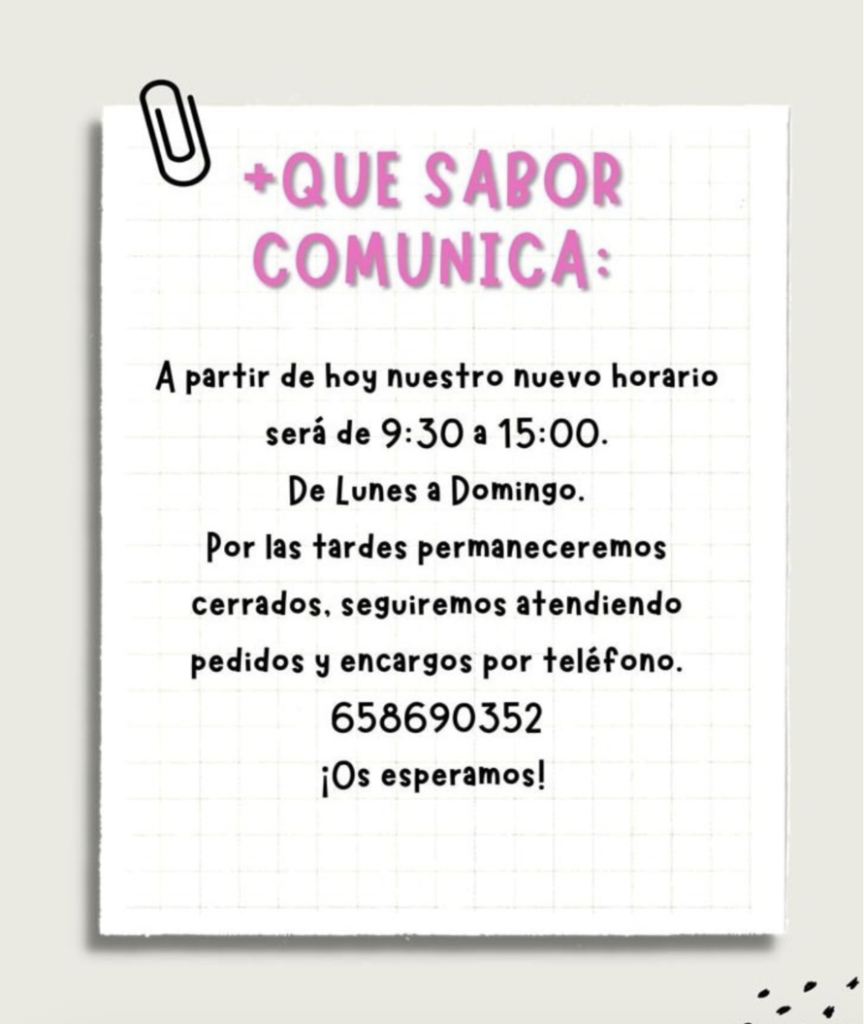 horario